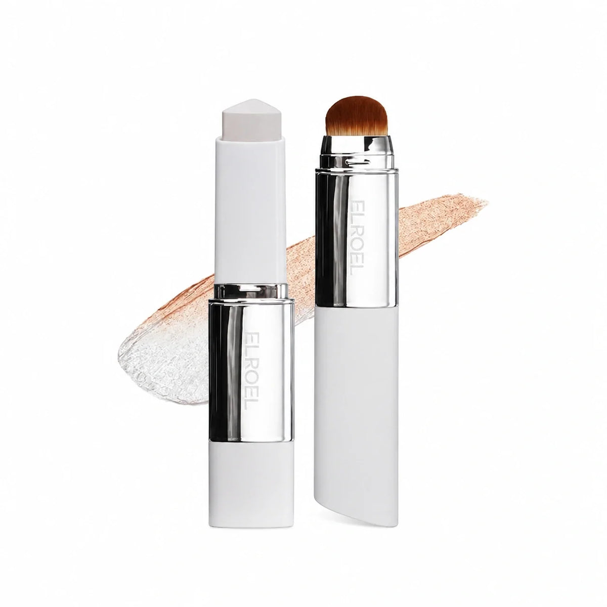 Flawless Color-Changing Foundation Stick with Built-In Brush