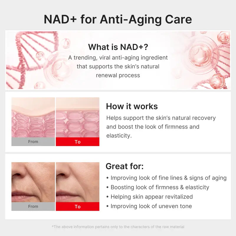 Clinical-Grade EGF & NAD Firming Serum For Face & Neck