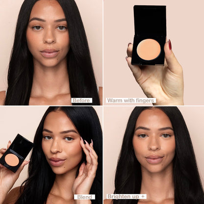 Instant Shine-Free Matte Powder Compact for All-Day Flawless Skin