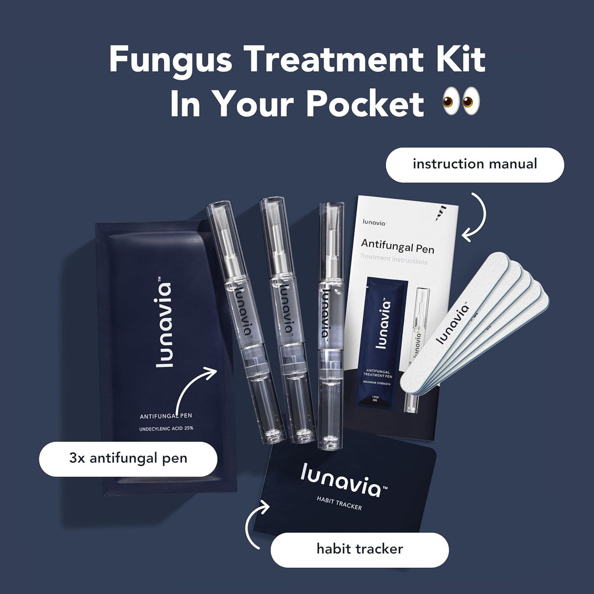Eliminate Fungal Infections with Maximum Strength 25% Undecylenic Acid