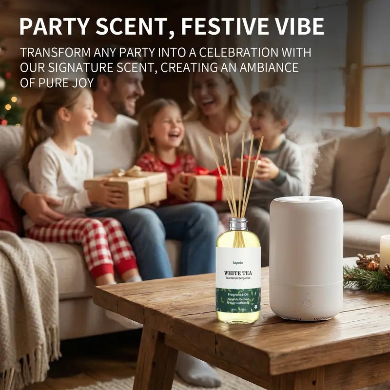 🎁 BUY 1 GET 1 FREE - Luxury White Tea & Neroli Essential Fragrance Oil – Pure Natural Botanical Scent for Diffusers & Home