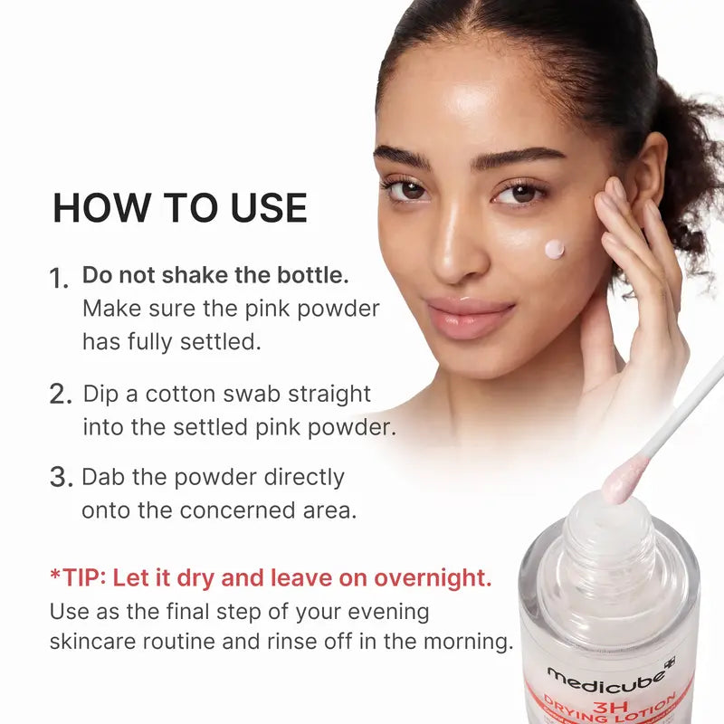 Fast-Acting Overnight Drying Lotion for Clear & Blemish-Free Skin