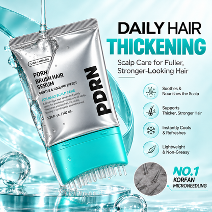 Brush Hair Serum – Fuller-Looking Hair, Stronger Roots & Scalp Renewal