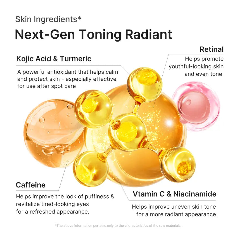 Kojic Acid & Turmeric Vita Jelly Eye Patch for Dark Circles & Depuffing | 2 Pack per Set
