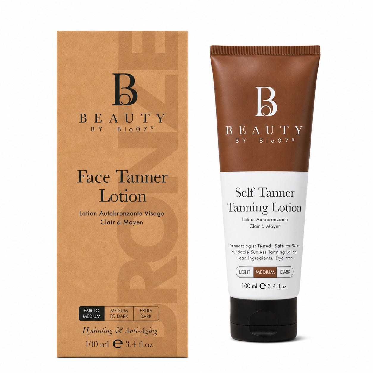 🔥Up to 75% OFF Bio07® Hydrating Sunless Tanning Loti 🌞No Orange, Streak-Free Glow