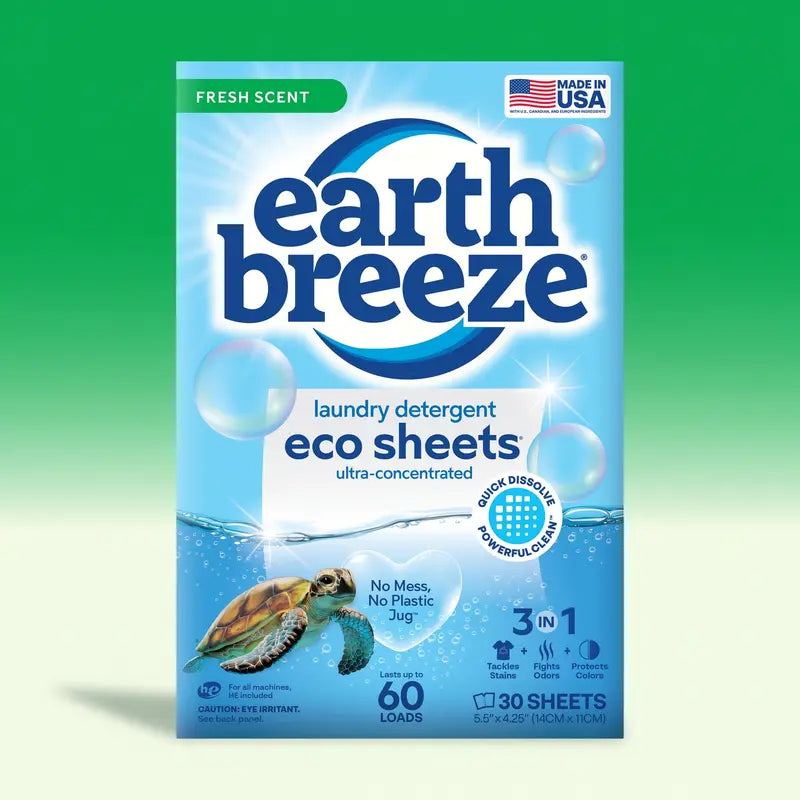 Eco-Friendly Sheet Detergent - Zero-Waste Powerful Clean