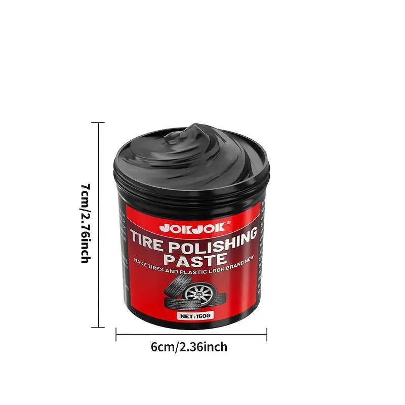 Instant Tire Polishing Paste & Plastic Trim Restorer