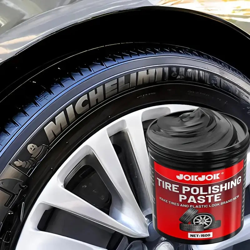 Instant Tire Polishing Paste & Plastic Trim Restorer