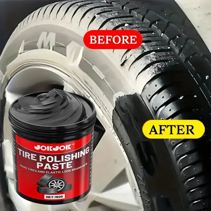 Instant Tire Polishing Paste & Plastic Trim Restorer