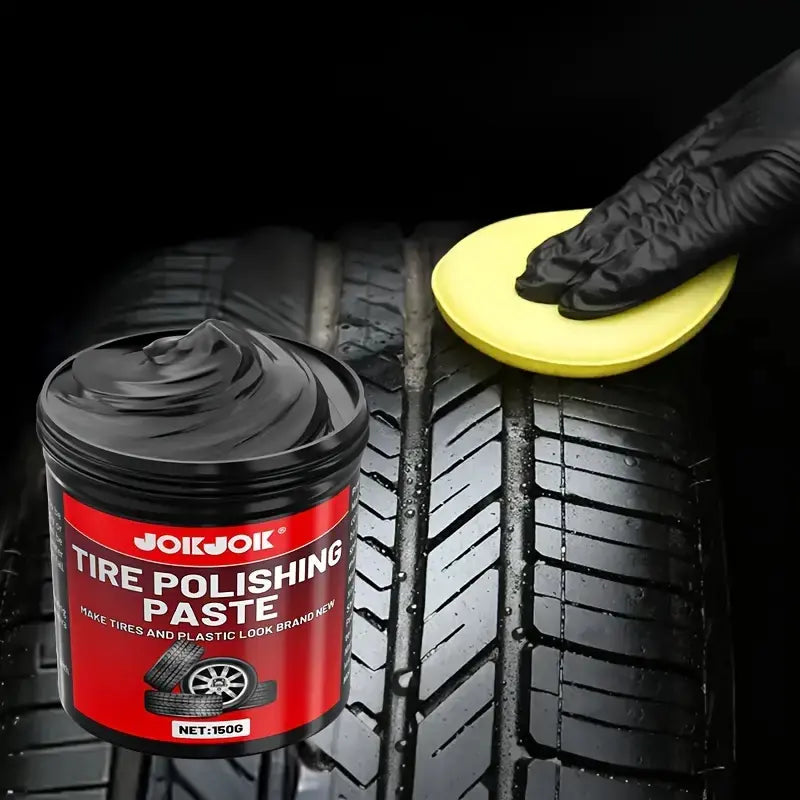 Instant Tire Polishing Paste & Plastic Trim Restorer