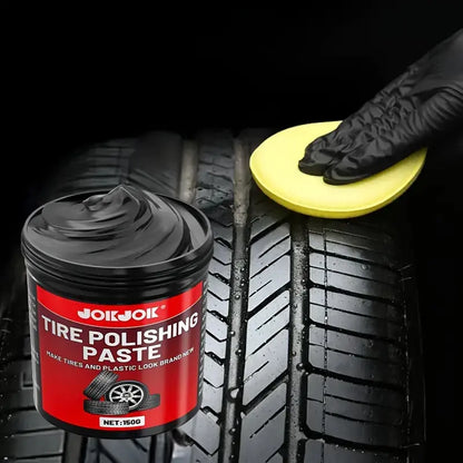 Instant Tire Polishing Paste & Plastic Trim Restorer