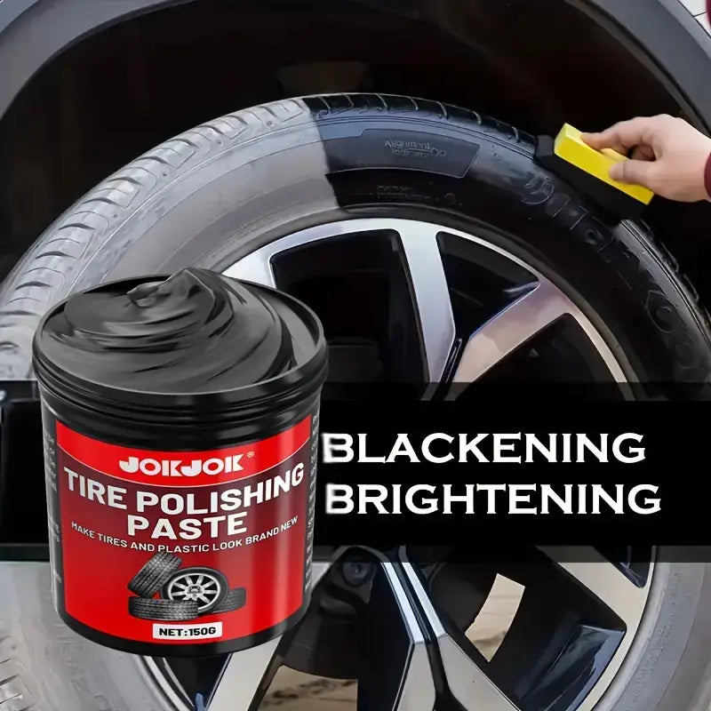 Instant Tire Polishing Paste & Plastic Trim Restorer