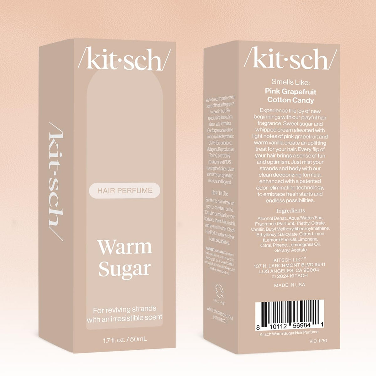 Warm Sugar Odor-Neutralizing Hair Mist