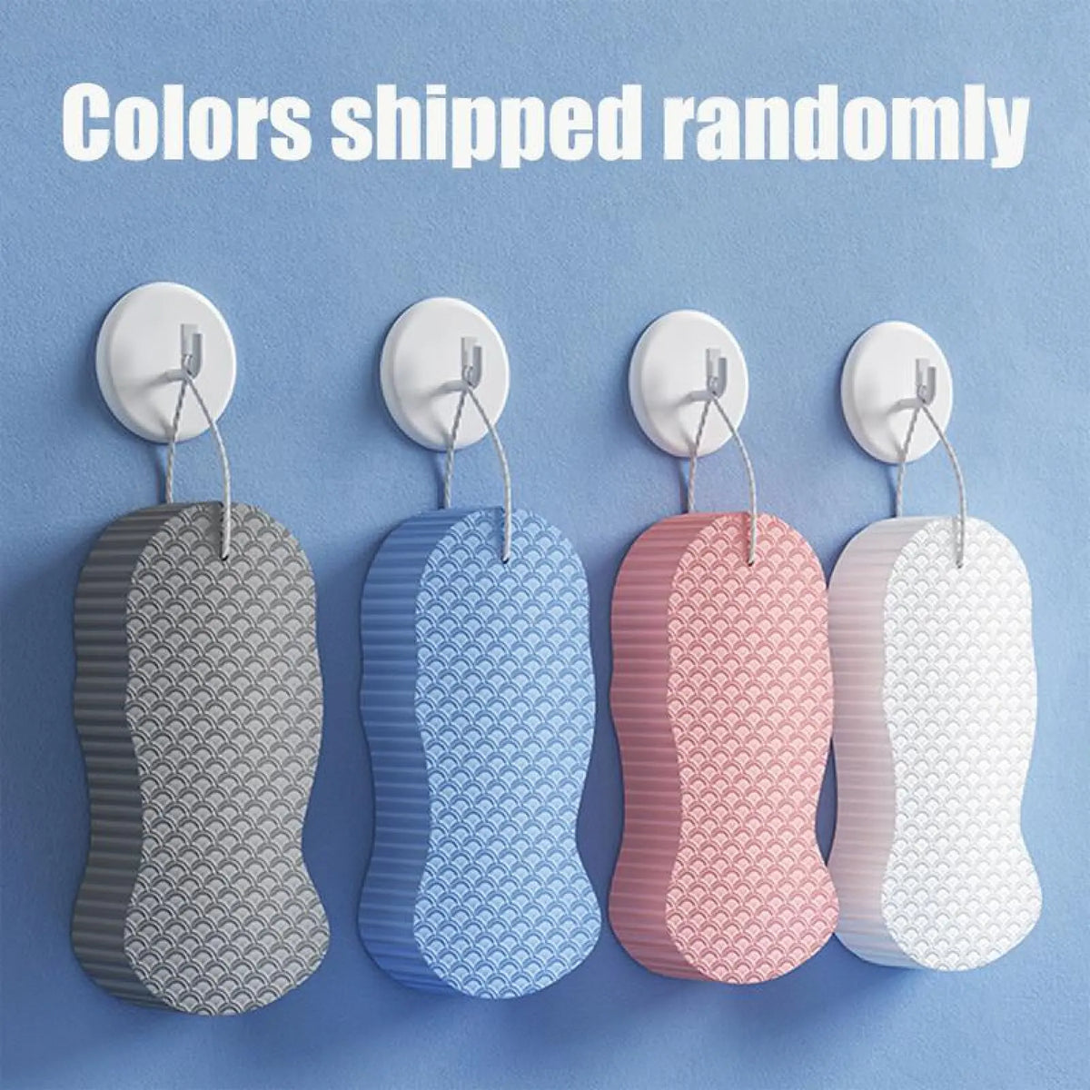 ⏳Limited-time 59% off⏰🧽Magic Exfoliating Bath Sponge - Super Soft Exfoliating&Skin Friendly🩵 🧼