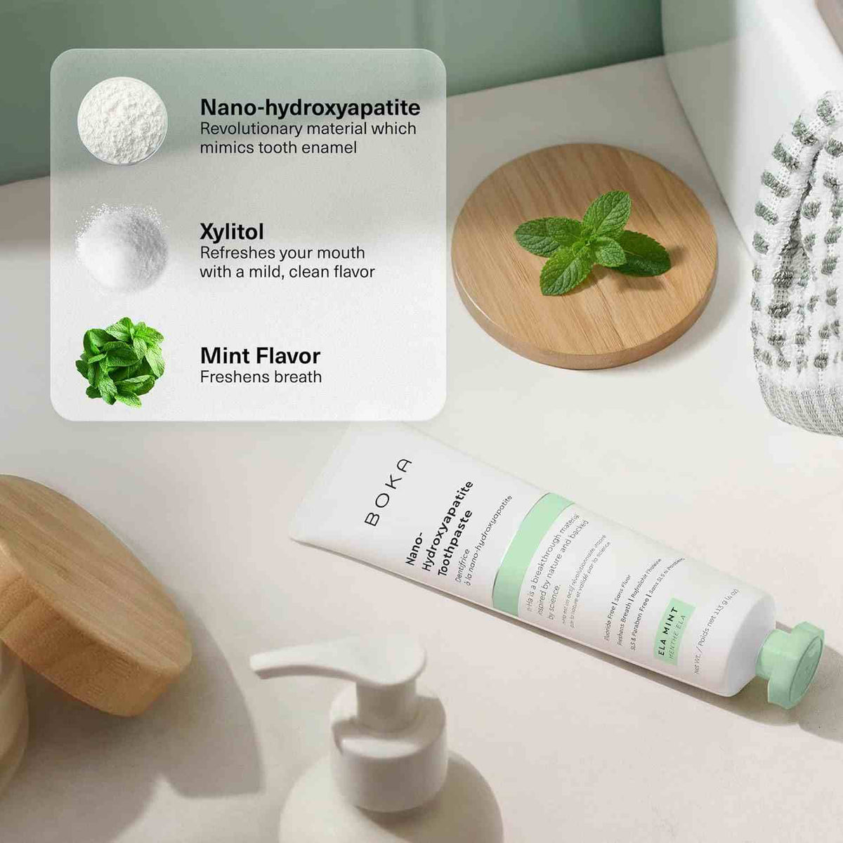 Nano-Hydroxyapatite Sensitive Toothpaste for Natural Enamel Repair & Whitening