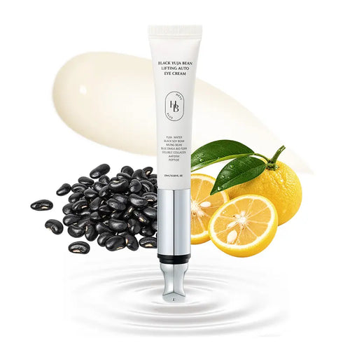 HEVEBLUE Black Yuja Bean Lifting Auto Eye Cream - Two-Tube Set