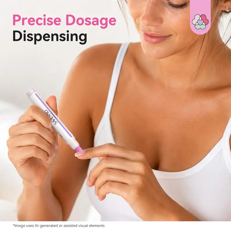 SAVILAND Ceramic Cuticle Oil Pusher Pens – Four-Pack
