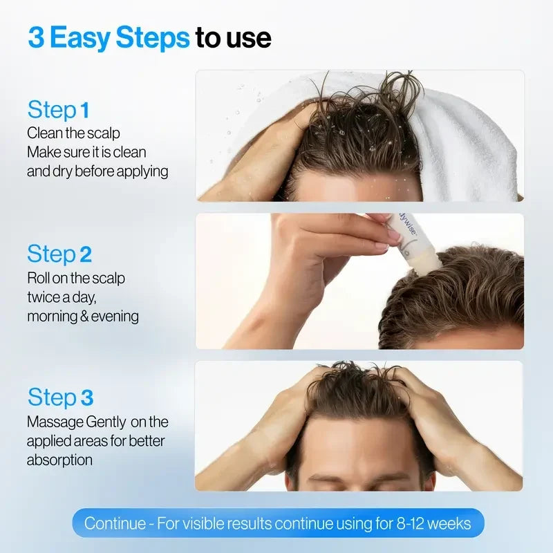 Be Bodywise Advanced Hair Serum Roll-On – Two 25ml Bottles