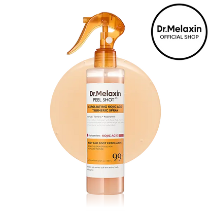 Kojic Acid and Turmeric Body Exfoliating Spray - Two-Pack
