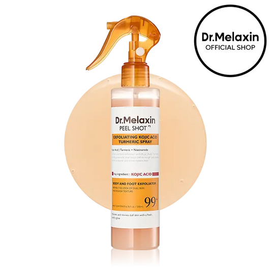 Kojic Acid and Turmeric Body Exfoliating Spray - Two-Pack