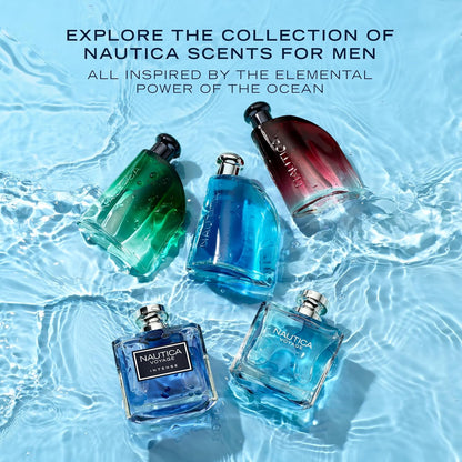 Nautica Voyage Eau de Toilette – Fresh Apple, Lotus & Cedarwood, 100 mL