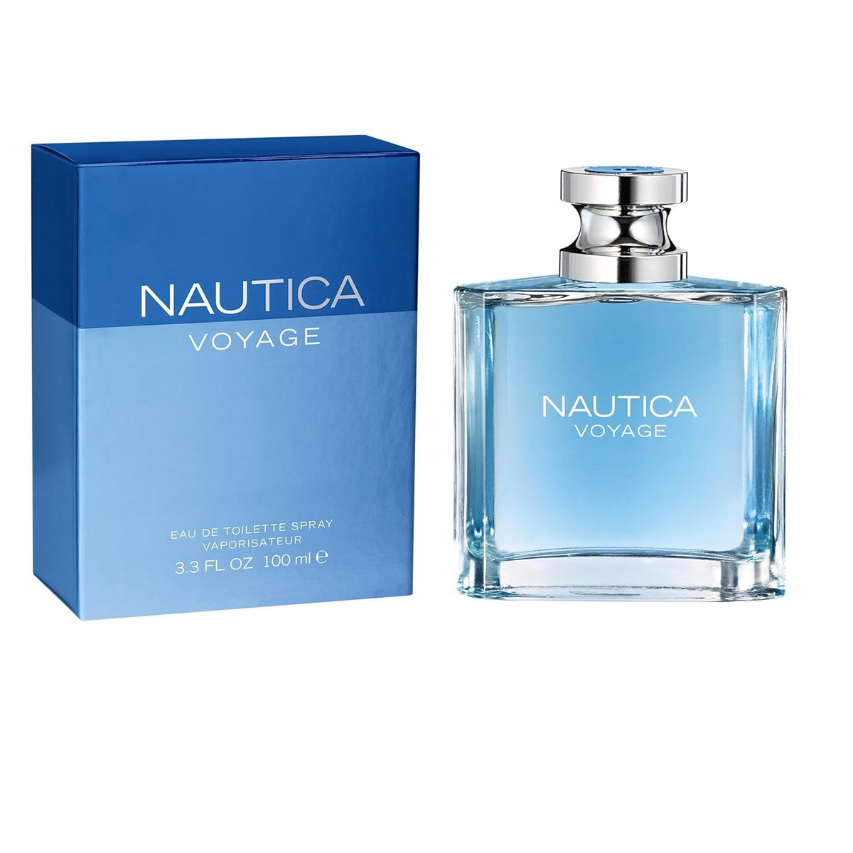 Nautica Voyage Eau de Toilette – Fresh Apple, Lotus & Cedarwood, 100 mL