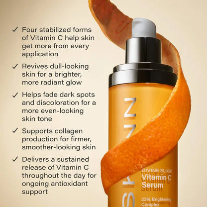 SKINN Divine Elixir Vitamin C Serums – Two-Bottle Set