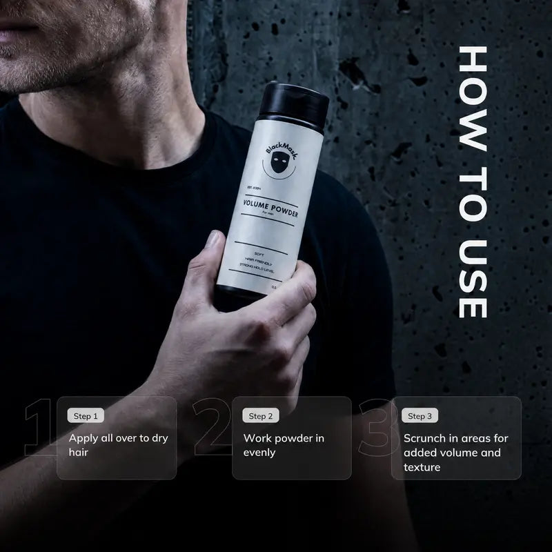 BlackMask Hair Texture Powder — Two Bottles
