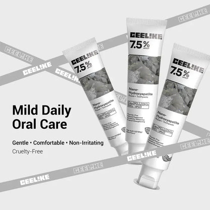 CEELIKE 7.5% Nano-Hydroxyapatite Toothpaste – Matching Duo