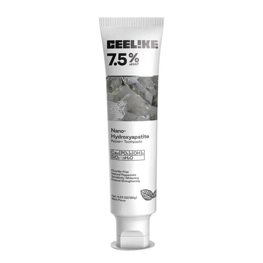 CEELIKE 7.5% Nano-Hydroxyapatite Toothpaste – Matching Duo