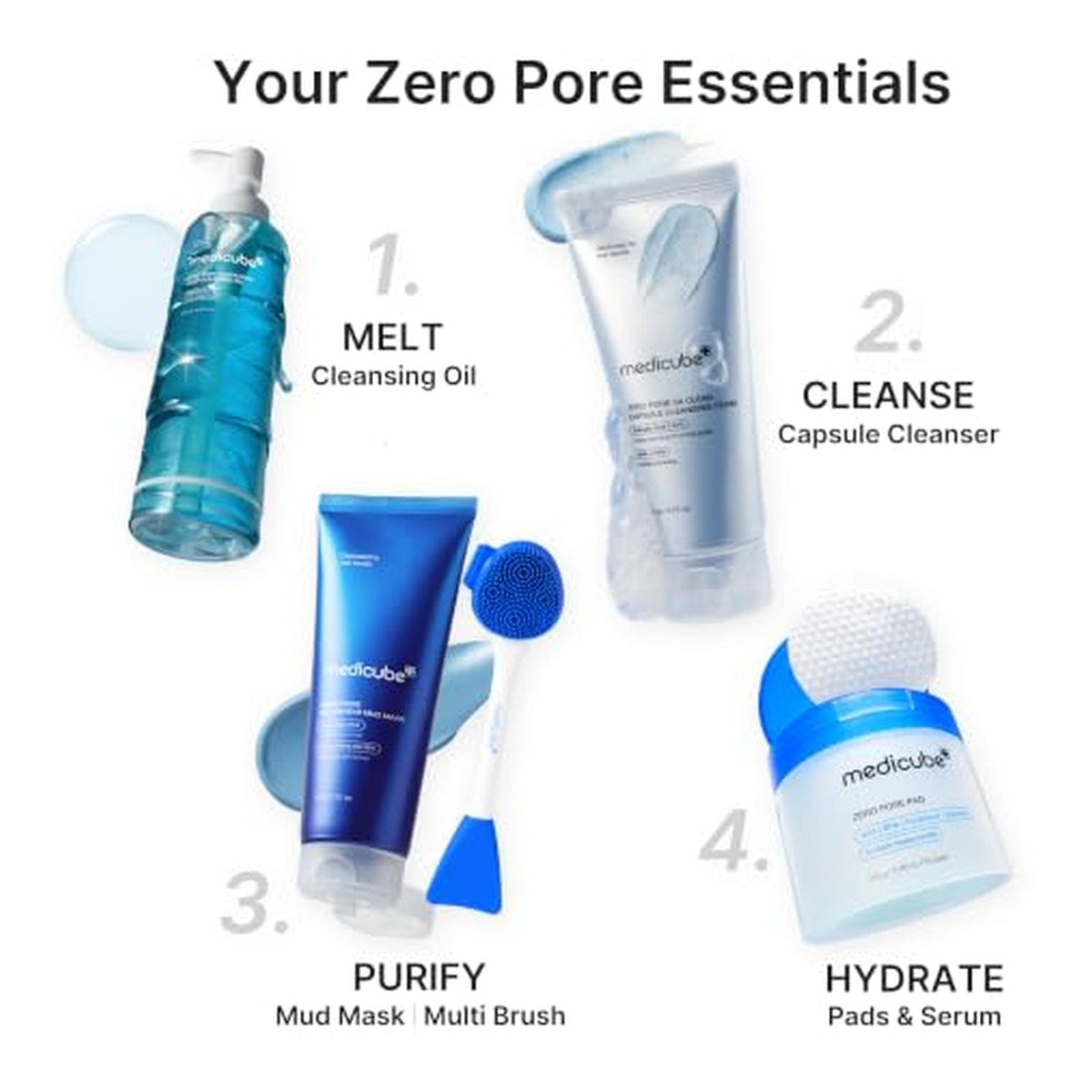 medicube Zero Pore Blackhead Mud Mask - 100g