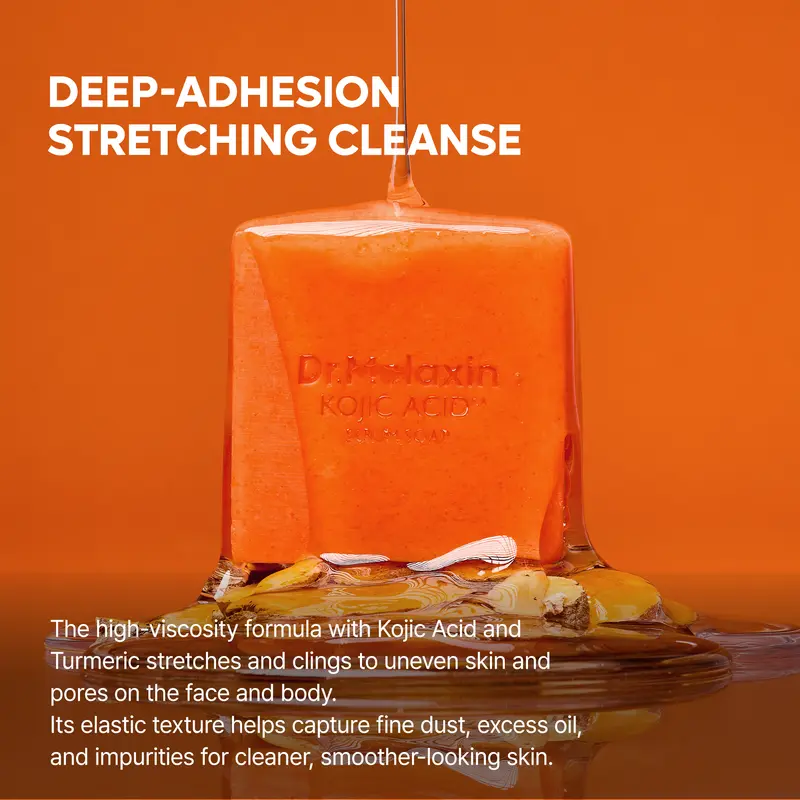 Dr.Melaxin Kojic Acid Turmeric Serum Soap Duo