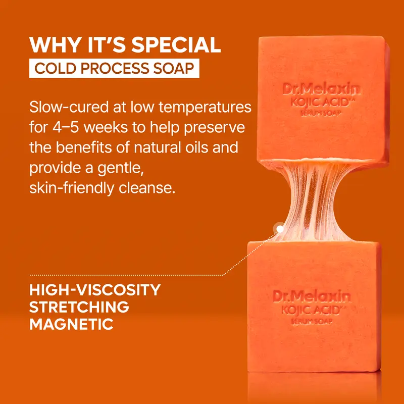 Dr.Melaxin Kojic Acid Turmeric Serum Soap Duo
