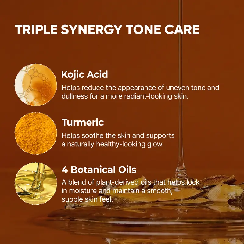 Dr.Melaxin Kojic Acid Turmeric Serum Soap Duo