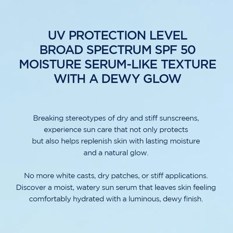 SKIN1004 Hyalu-Cica Water-Fit Sun Serum UV SPF 50 - 50ml