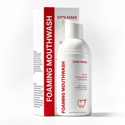 COOLMAKE Foaming Mouthwash – Two Bottles