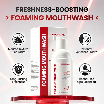COOLMAKE Foaming Mouthwash – Two Bottles