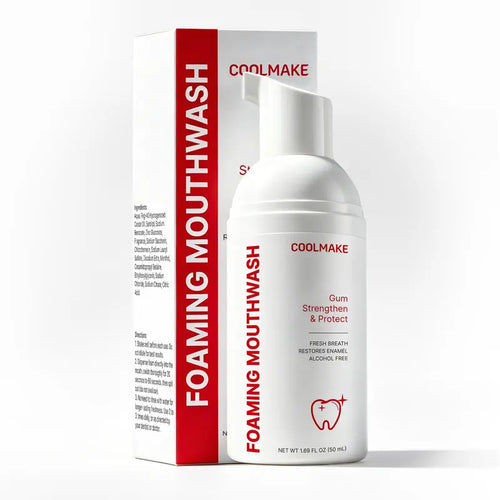 COOLMAKE Foaming Mouthwash – Two Bottles