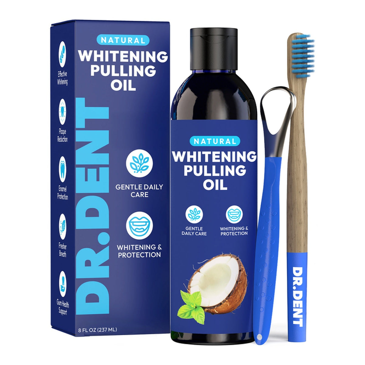 DrDent Whitening Coconut Pulling Oil