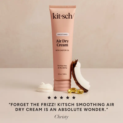 Kitsch Smoothing Air Dry Cream – 148 ml Duo