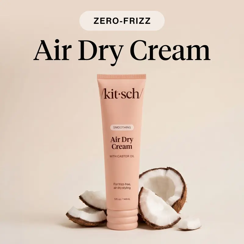Kitsch Smoothing Air Dry Cream – 148 ml Duo