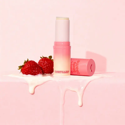 Sweetums Sweet Spot Strawberries & Cream Solid Fragrance Duo