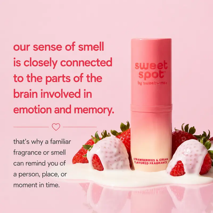 Sweetums Sweet Spot Strawberries & Cream Solid Fragrance Duo