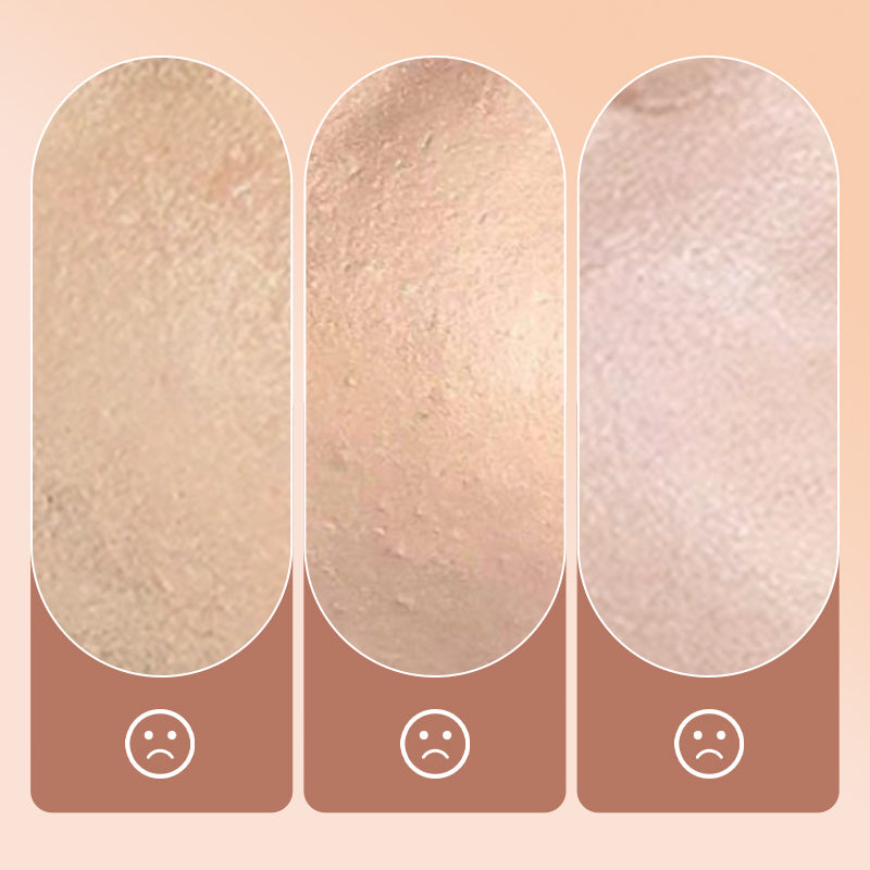 Long-Lasting Light Liquid Foundation with Powder Puff