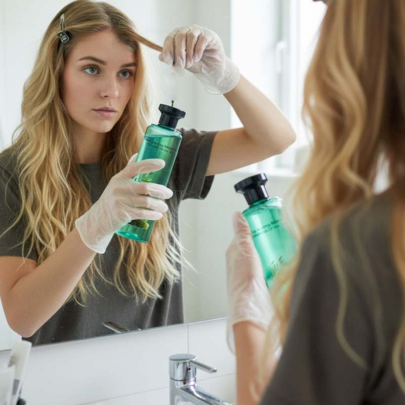🌿Long-Lasting Botanical Essential Oil Hair Dye