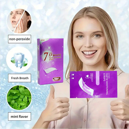 💜LAST DAY 40% OFF💜Teeth Whitening Strips （14 PCS）💫