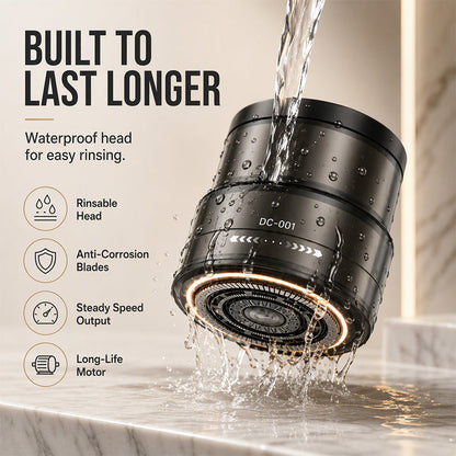 📢📢⏰2-in-1 Smart Electric Bald Head Shaver and Beard Trimmer with Digital Display