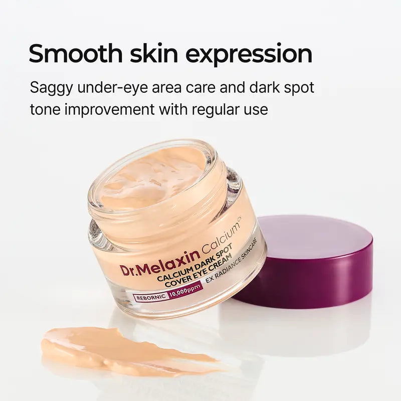 Dr.Melaxin Calcium Dark Spot Eye Cream - Two-Jar Set